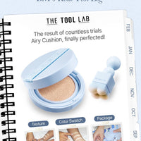 THE TOOL LAB Stamp Skinfit Cushion Airy + Brush THE TOOL LAB