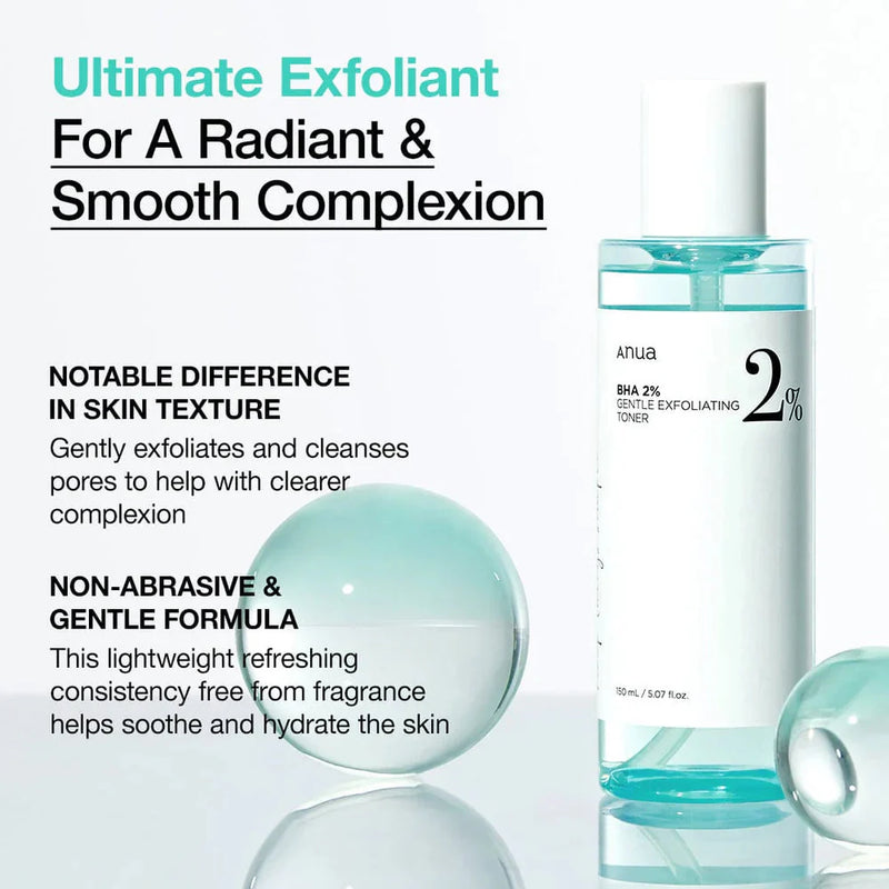 Anua BHA 2% Gentle Exfoliating Toner Anua