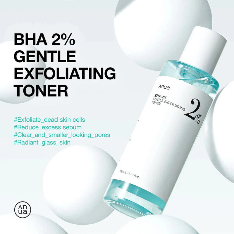 Anua BHA 2% Gentle Exfoliating Toner Anua