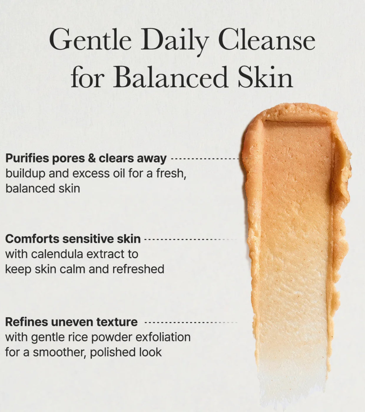 Arencia Calendula Rice Mochi Cleanser Arencia