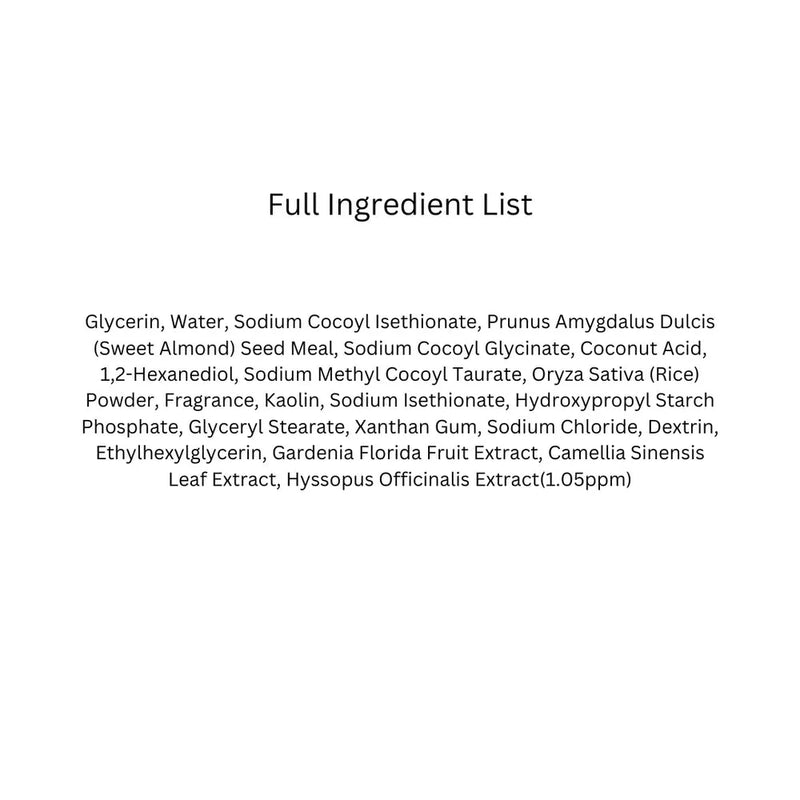 Arencia Fresh Blue Hyssop Rice Mochi Cleanser Arencia