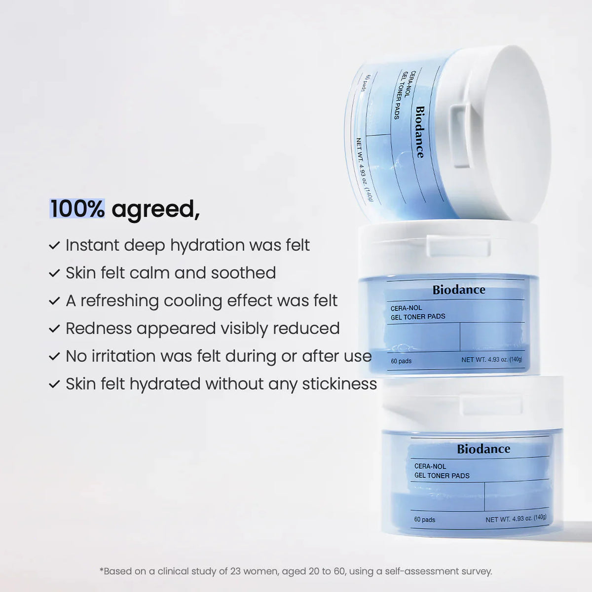 Biodance Cera-nol Gel Toner Pads Biodance