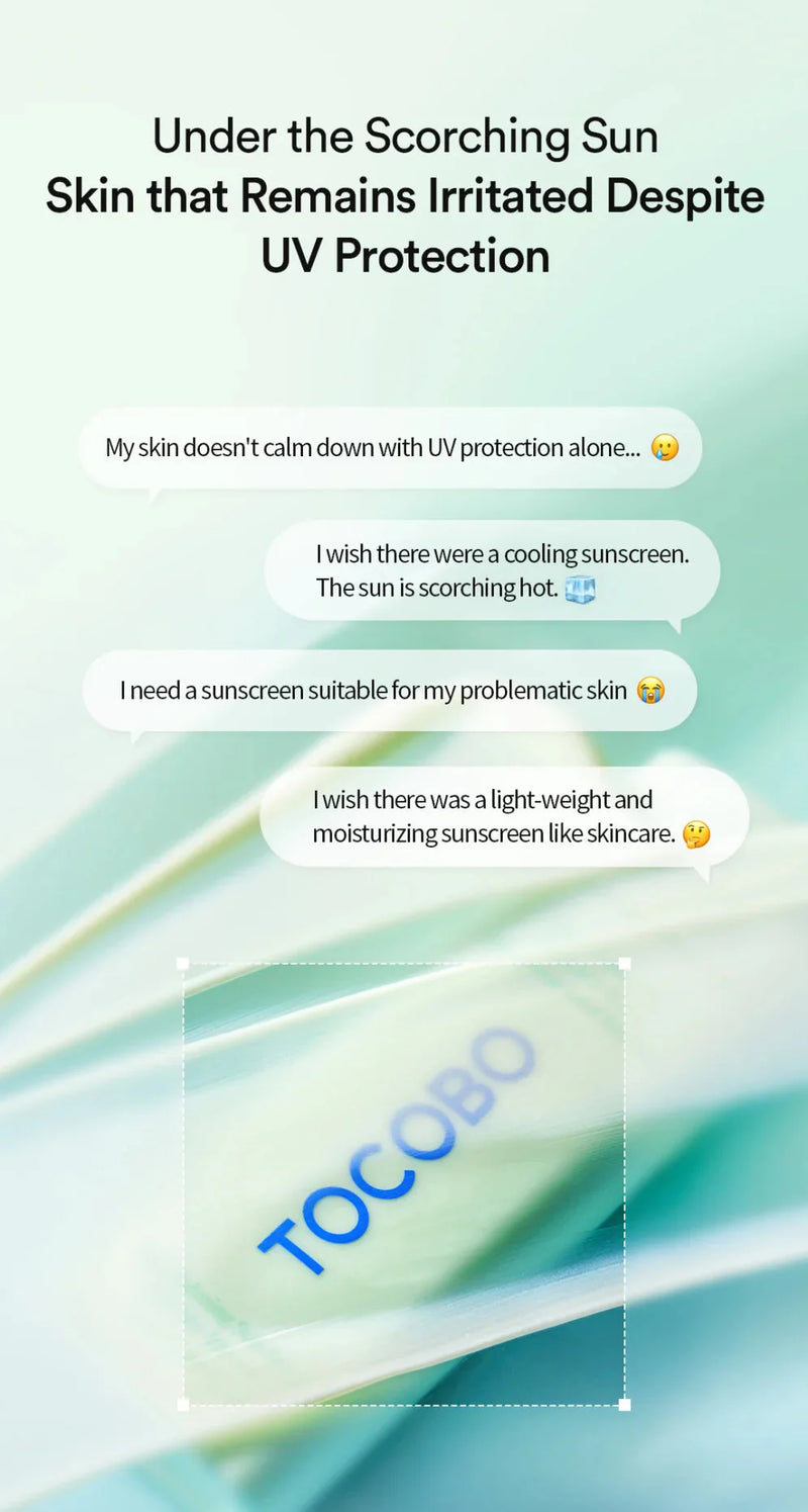 TOCOBO Cica Calming Sun Serum SPF50+ PA++++ TOCOBO
