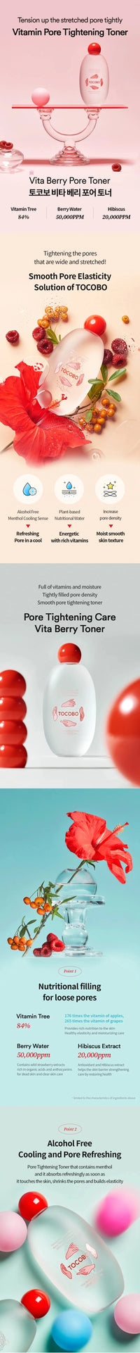 TOCOBO Vita Berry Pore Toner TOCOBO
