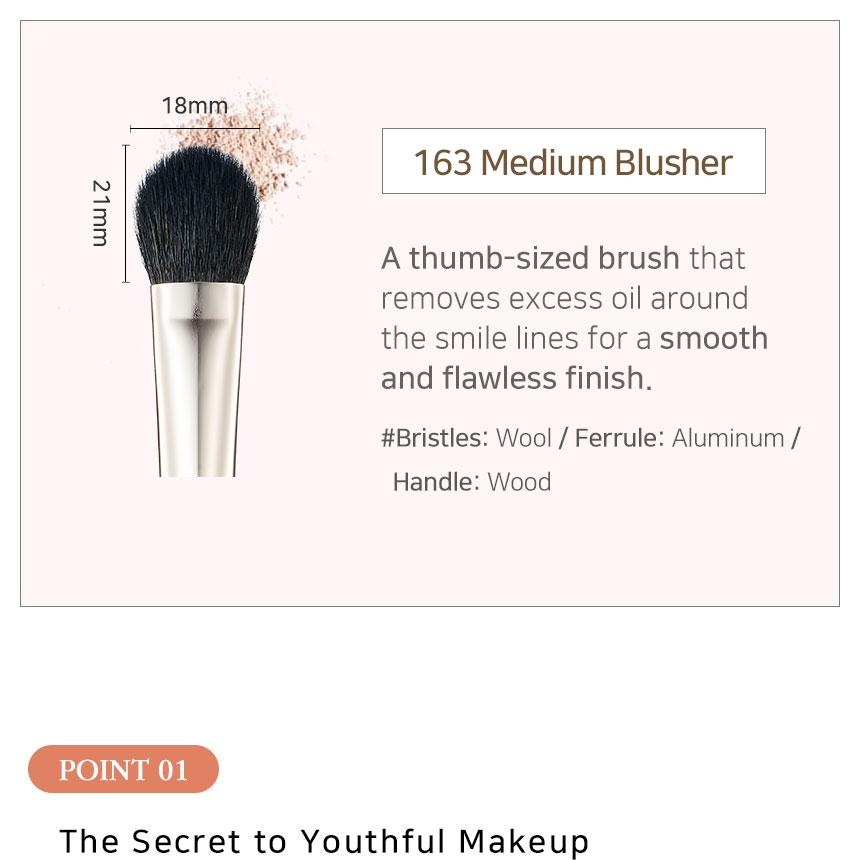 THE TOOL LAB 163 MEDIUM BLUSHER THE TOOL LAB