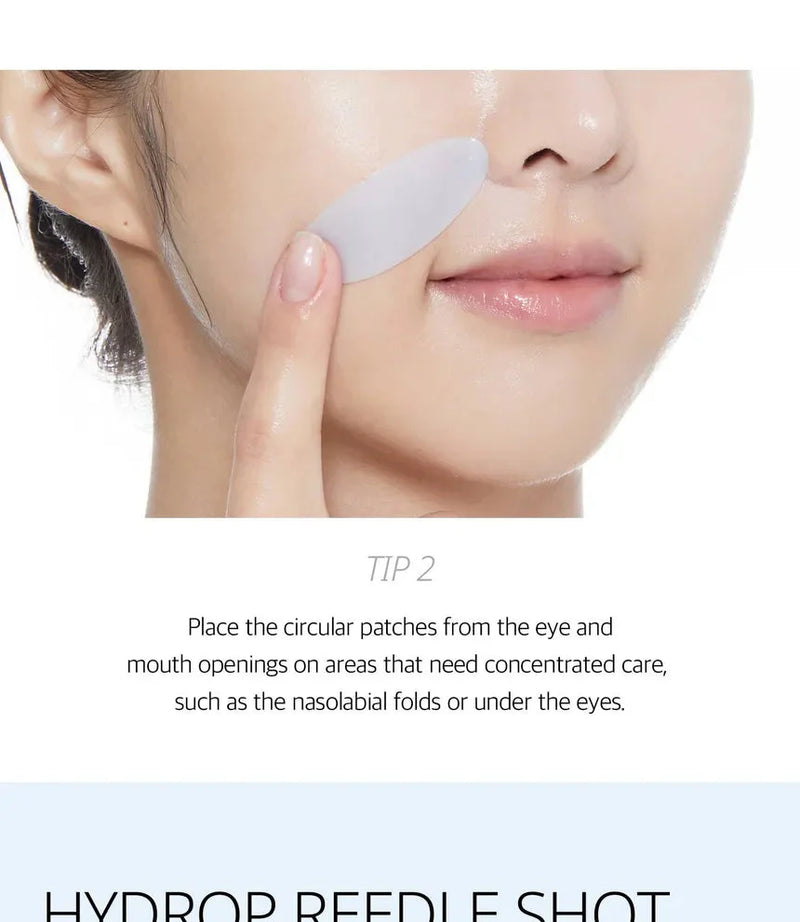 VT COSMETICS HYDROP REEDLE SHOT 100hL 2 STEP MASK VT COSMETICS
