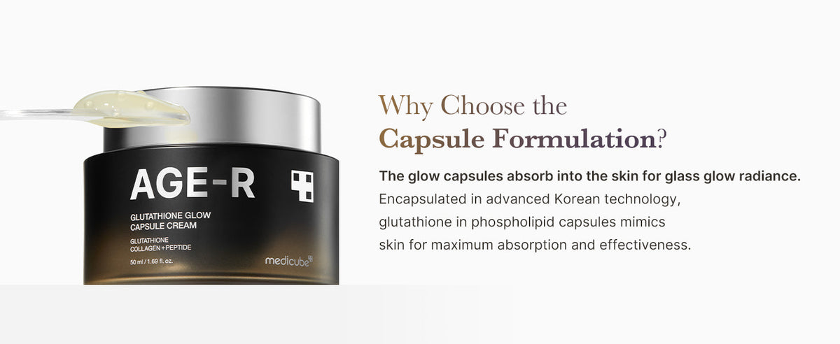 medicube AGE-R Glutathione Glow Capsule Cream medicube