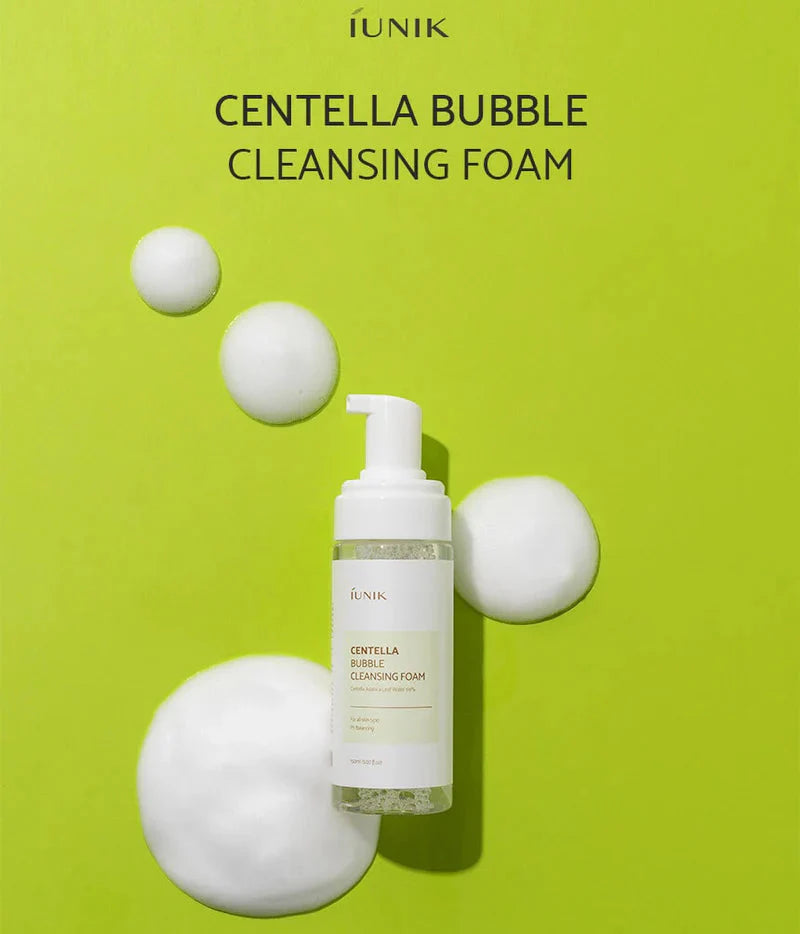 iUNIK Centella Bubble Cleansing Foam IUNIK