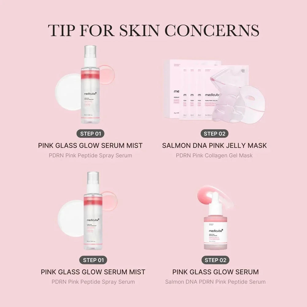medicube PDRN Pink Glutathione Serum Mist medicube