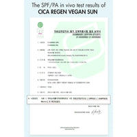 Dr.Ceuracle CICA REGEN VEGAN SUN Dr.Ceuracle
