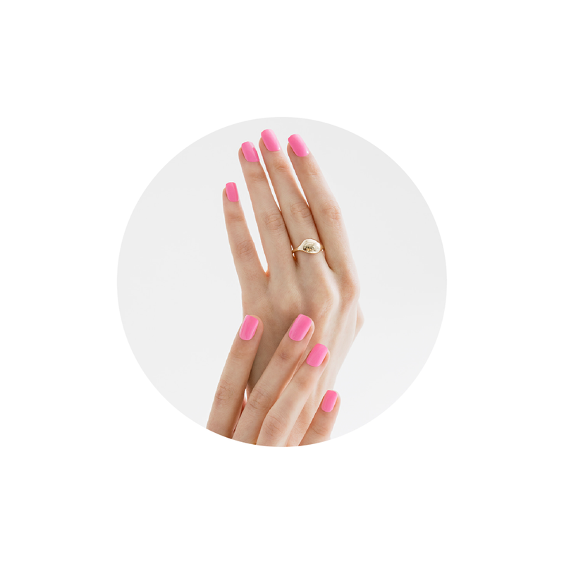 PINK BUBBLE GUM FINGER SUIT