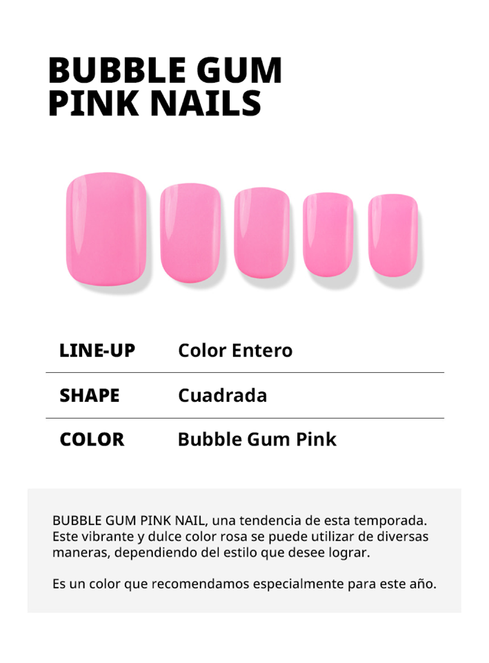 PINK BUBBLE GUM FINGER SUIT