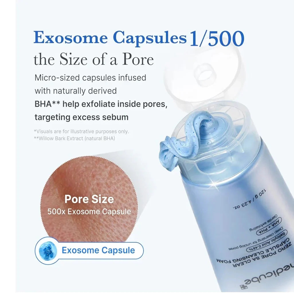 medicube Zero Pore Clearing Capsule Cleansing Foam medicube