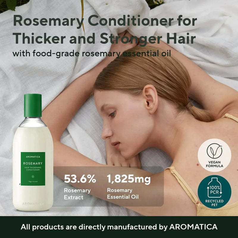 AROMATICA Rosemary Hair Thickening Conditioner AROMATICA