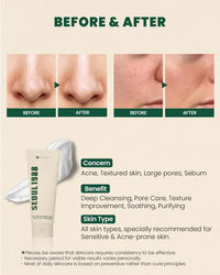 K-SECRET SEOUL 1988 Cleansing Foam: Pine Cica 1% + Probiotics K-SECRET