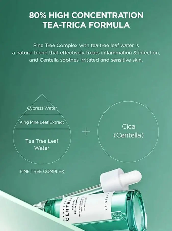 SKIN1004 Madagascar Centella Tea-Trica Relief Ampoule SKIN1004