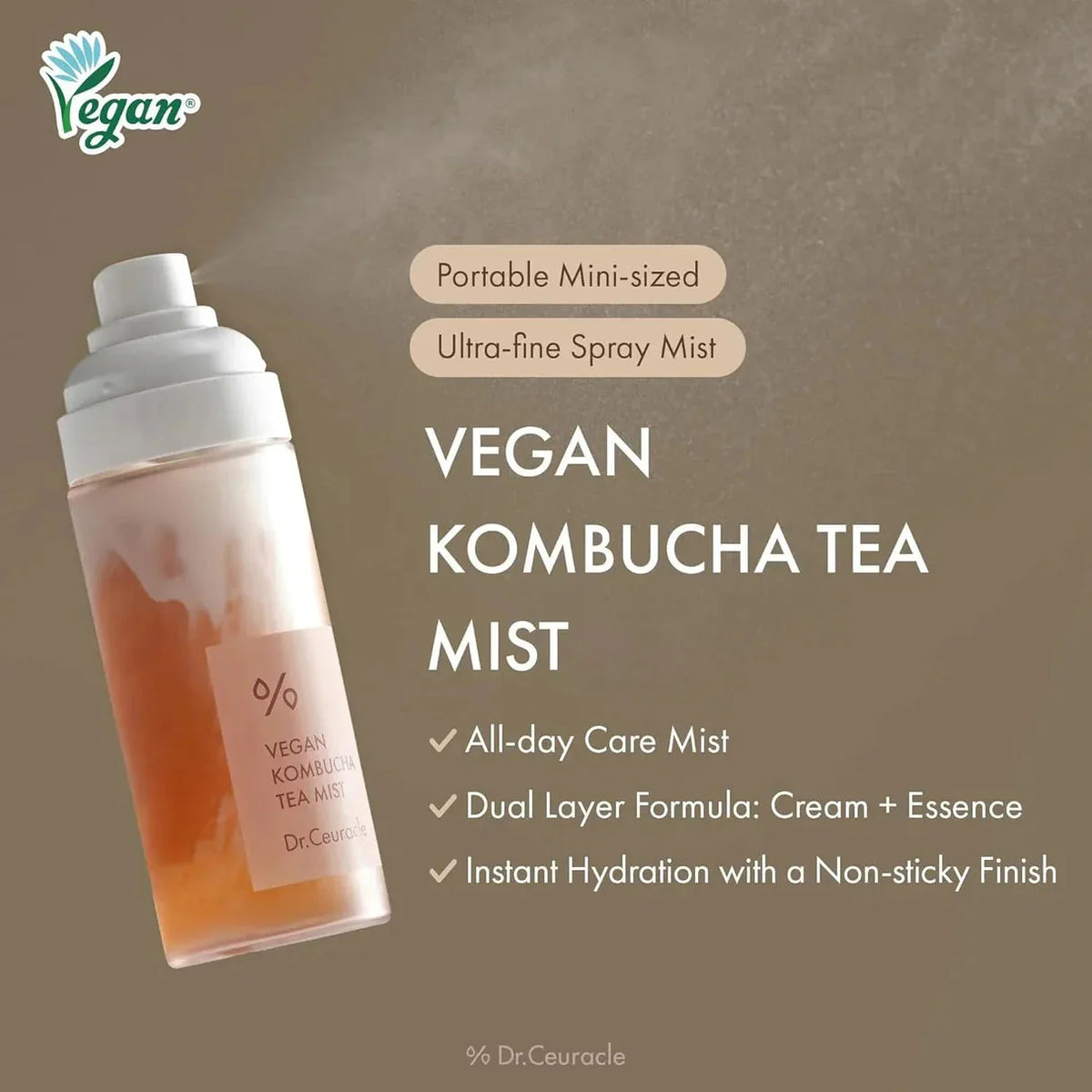 Dr.Ceuracle VEGAN KOMBUCHA TEA MIST Dr.Ceuracle