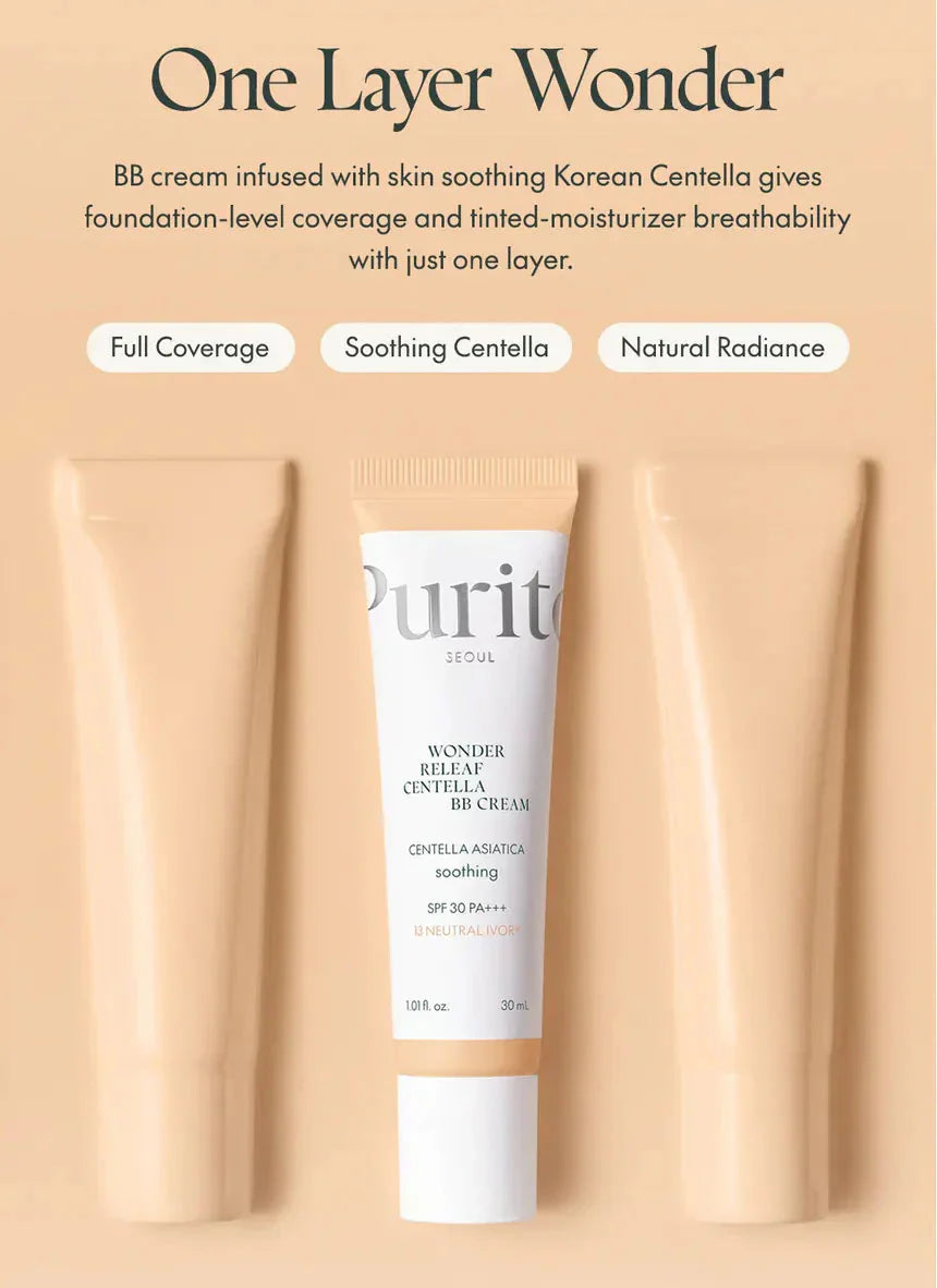 Purito Seoul Wonder Releaf Centella BB Cream Purito Seoul